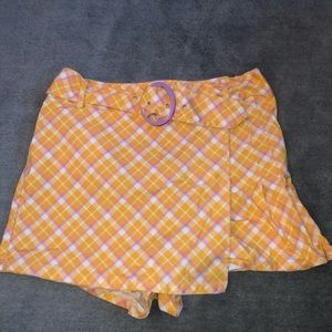 Urban Outfitters plaid skort